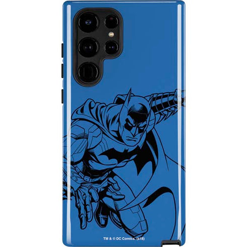 DC Comics Batman Comic Pop Galaxy S25 Ultra Impact Case